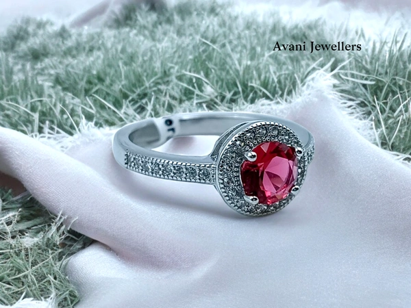 Avani Jewellers Silver Ladies Fancy Ring - 3.07, 14