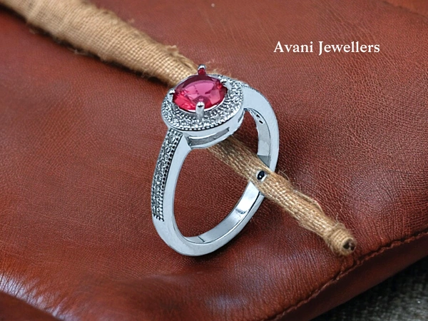 Avani Jewellers Silver Ladies Fancy Ring - 3.07, 14