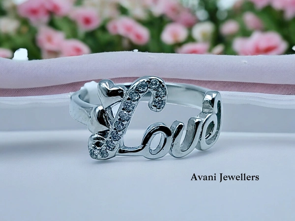 Avani Jewellers Silver Ladies Fancy Ring - 2.25, 12