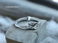 Avani Jewellers Silver Ladies Fancy Ring - 2.09, 18