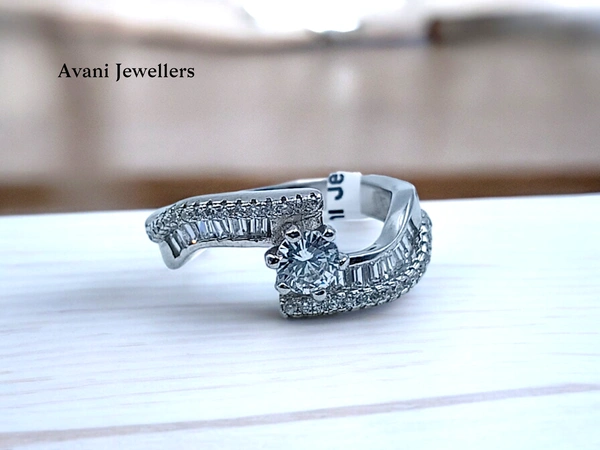 Avani Jewellers Silver Ladies Fancy Ring - 5.14, 18