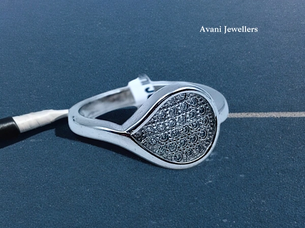 Avani Jewellers Silver Ladies Fancy Ring - 2.82, 12