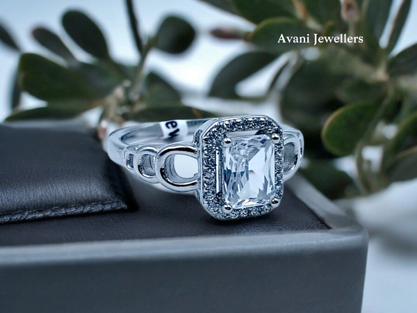 Avani Jewellers Silver Ladies Fancy Ring - 3.34, 17