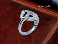 Avani Jewellers Silver Ladies Fancy Ring - 2.72, 12