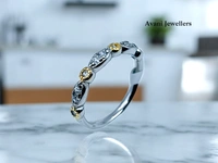 Avani Jewellers Silver Ladies Fancy Ring - 1.75, 11