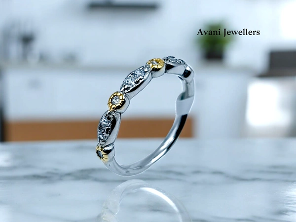 Avani Jewellers Silver Ladies Fancy Ring - 1.75, 11