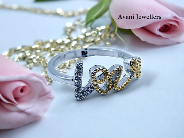 Avani Jewellers Silver Ladies Fancy Ring - 2.12, 15
