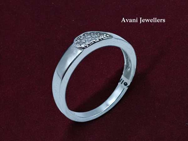 Avani Jewellers Silver Ladies Fancy Ring - 1.97, 13