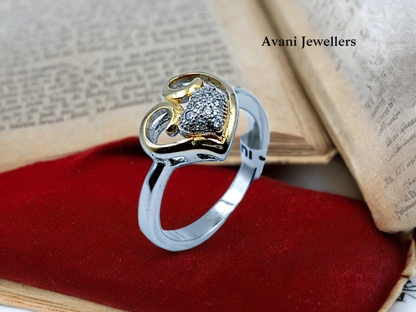 Avani Jewellers Silver Ladies Fancy Ring - 2.81, 12