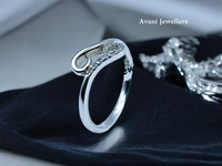 Avani Jewellers Silver Ladies Fancy Ring - 1.98, 13