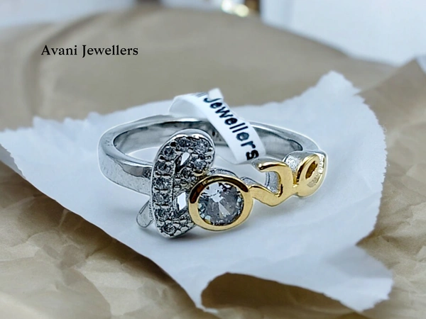 Avani Jewellers Silver Ladies Fancy Ring - 2.41, 10