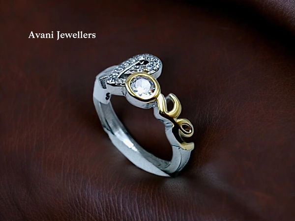 Avani Jewellers Silver Ladies Fancy Ring - 2.41, 10