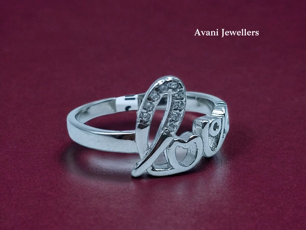 Avani Jewellers Silver Ladies Fancy Ring - 2.31, 15