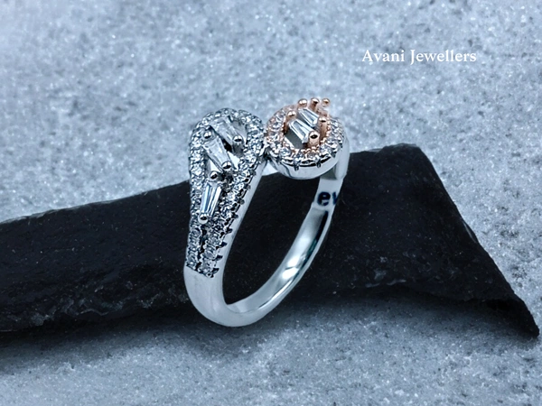 Avani Jewellers Silver Ladies Fancy Ring - 3.08, 11