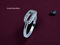 Avani Jewellers Silver Ladies Fancy Ring - 2.19, 9