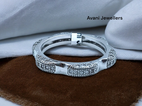 Avani Jewellers Silver Ladies Fancy Ring - 3.18, 16