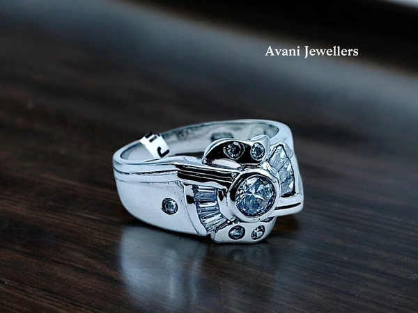 Avani Jewellers Silver Ladies Fancy Ring - 3.86, 15