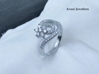Avani Jewellers Silver Ladies Fancy Ring - 3.77, 17