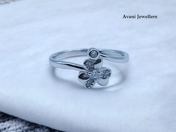 Avani Jewellers Silver Ladies Fancy Ring - 1.82, 11