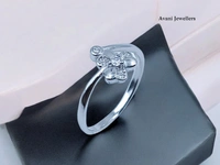 Avani Jewellers Silver Ladies Fancy Ring - 1.82, 11