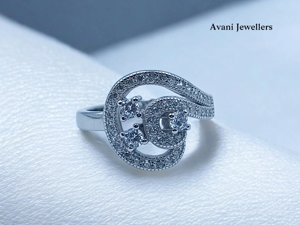 Avani Jewellers Silver Ladies Fancy Ring - 3.24