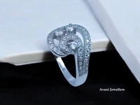 Avani Jewellers Silver Ladies Fancy Ring - 3.24