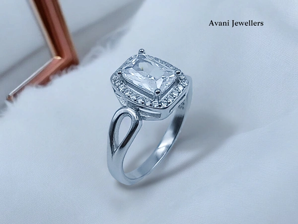 Avani Jewellers Silver Ladies Fancy Ring - 2.78, 11