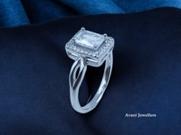 Avani Jewellers Silver Ladies Fancy Ring - 2.88, 9
