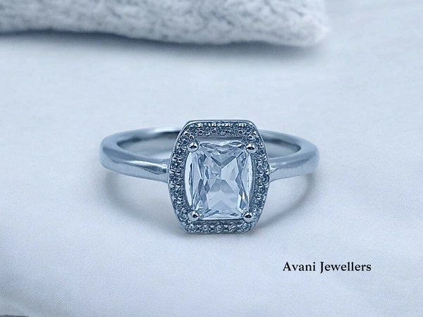 Avani Jewellers Silver Ladies Fancy Ring - 3.05
