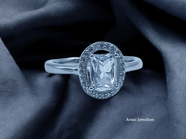 Avani Jewellers Silver Ladies Fancy Ring - 2.92, 13