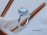 Avani Jewellers Silver Ladies Fancy Ring - 2.92, 13