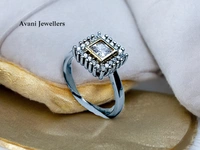 Avani Jewellers Silver Ladies Fancy Ring - 3.25, 12
