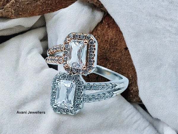 Avani Jewellers Silver Ladies Fancy Ring - 4.61, 15