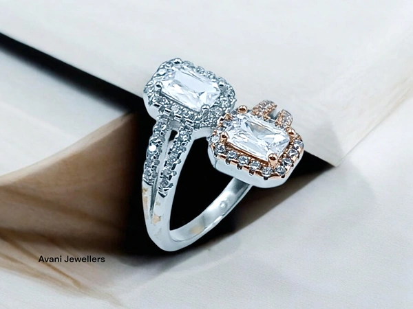 Avani Jewellers Silver Ladies Fancy Ring - 4.61, 15