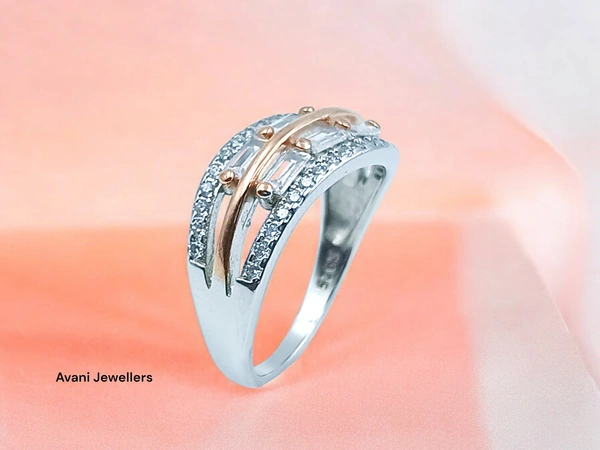 Avani Jewellers Silver Ladies Fancy Ring - 3.95