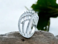 Avani Jewellers Silver Ladies Fancy Ring - 3.36, 14