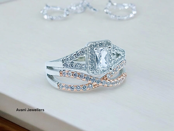 Avani Jewellers Silver Ladies Fancy Ring - 3.56, 11