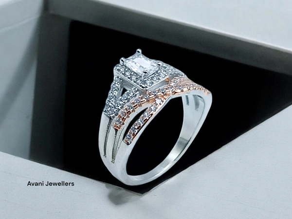 Avani Jewellers Silver Ladies Fancy Ring - 3.56, 11