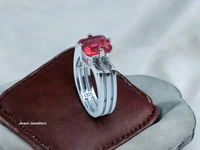 Avani Jewellers Silver Ladies Fancy Ring - 4.98, 11.5
