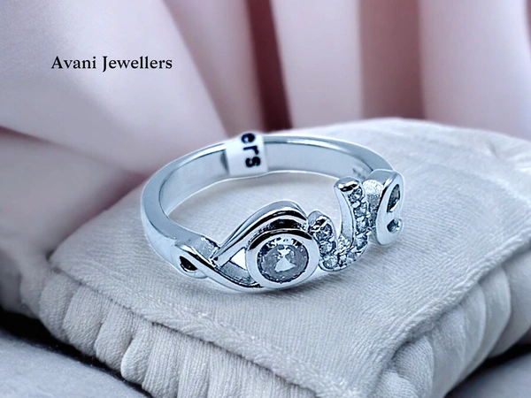Avani Jewellers Silver Ladies Fancy Ring - 2.36, 10