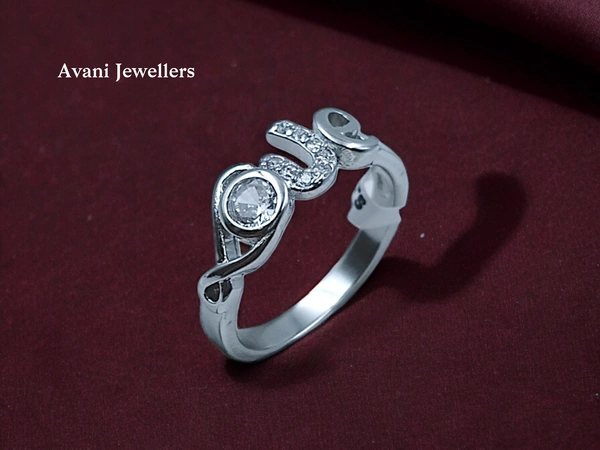 Avani Jewellers Silver Ladies Fancy Ring - 2.36, 10