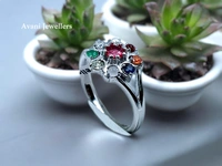 Avani Jewellers Silver Ladies Fancy Ring - 3.41