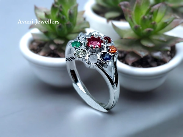 Avani Jewellers Silver Ladies Fancy Ring - 3.41