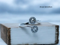 Avani Jewellers Silver Ladies Fancy Ring - 2.35, 15
