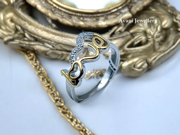 Avani Jewellers Silver Ladies Fancy Ring - 2.33, 13