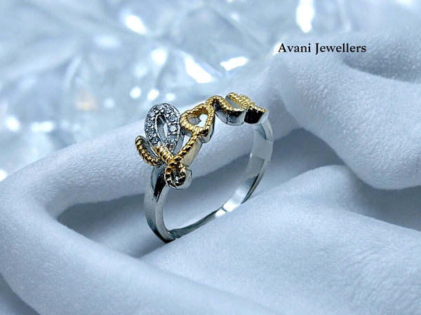 Avani Jewellers Silver Ladies Fancy Ring - 2.45, 14