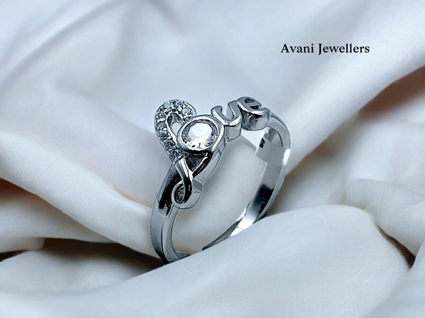Avani Jewellers Silver Ladies Fancy Ring - 2.61, 14