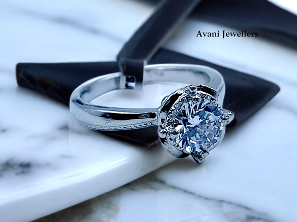 Avani Jewellers Silver Ladies Fancy Ring - 2.89, 11