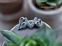 Avani Jewellers Silver Ladies Fancy Ring - 2.37, 14