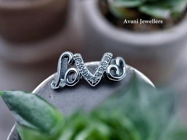 Avani Jewellers Silver Ladies Fancy Ring - 2.37, 14